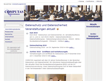 Tablet Screenshot of computas.de